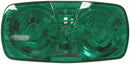 PM   B138-15G   Green Repl. Lens   Double Bulls-Eye Clearance Marker Replacement Lens
