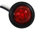 177R 3/4 inch PC-Rated Clearance & Side Marker; red; poly bag