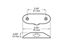 PM   290-MV   290 Great White Single Diode LED License Utility Light