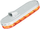 LumenX M820A-7   Amber Grommet Mount   Oval LED Front & Rear Turn Signal
