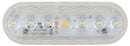 LumenX 821C-7 Clear, Grommet Mount   Oval LED Back-Up Light, PL3