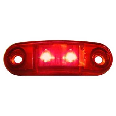 PM P1268R-MV   Red   Sealed Compact Marker Light