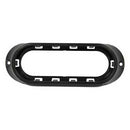 PM B820-09 Oval Surface-Mount Black Plastic Bracket