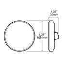 PM M817R-36 LED Stop/Turn/Tail, Round, AMP, Grommet-Mount, 4″, red